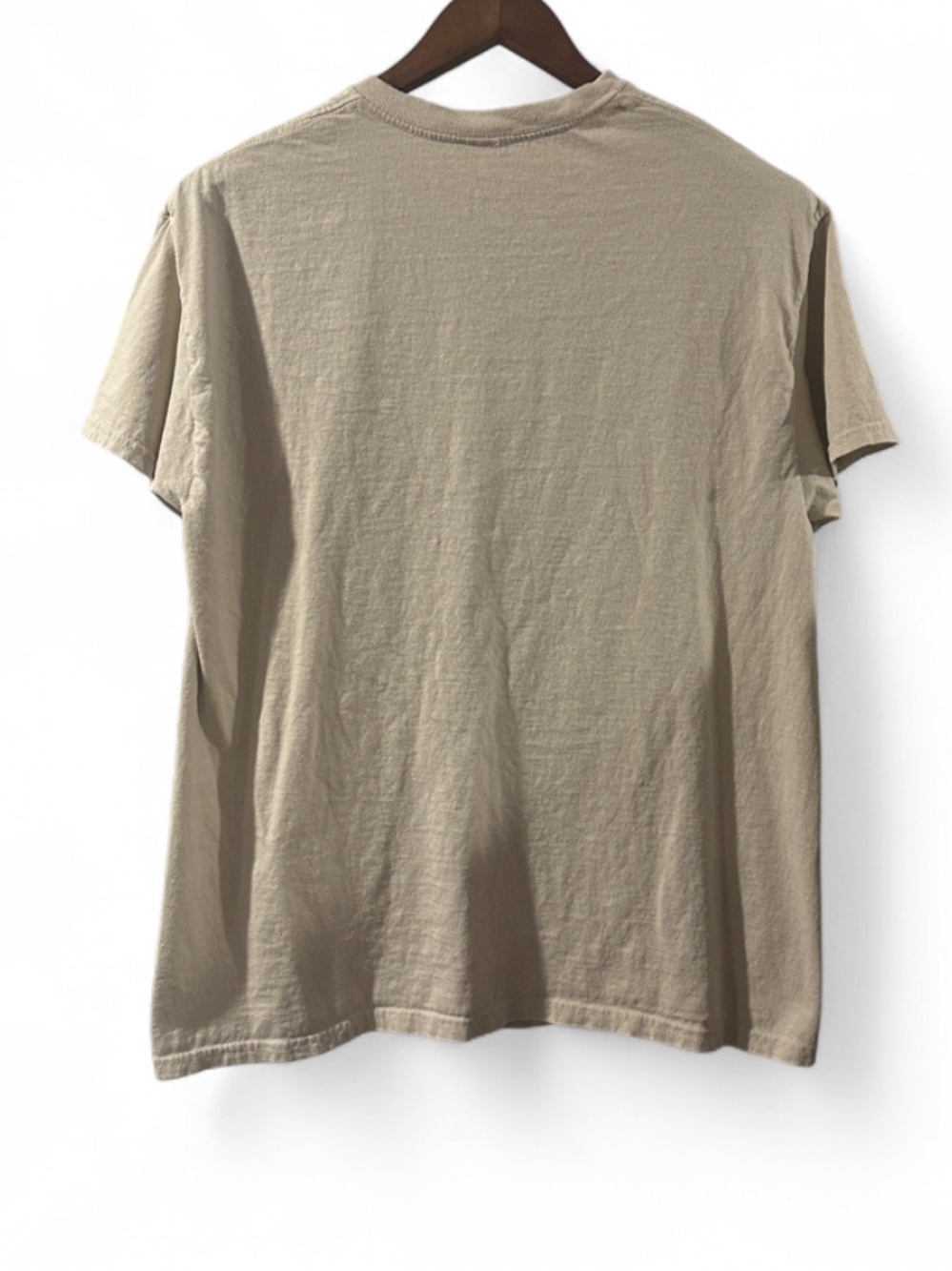 Disney Vintage Mickey Mouse Beige Graphic Short Sleeve T-shirt Size Men’s Large - Picture 4 of 6